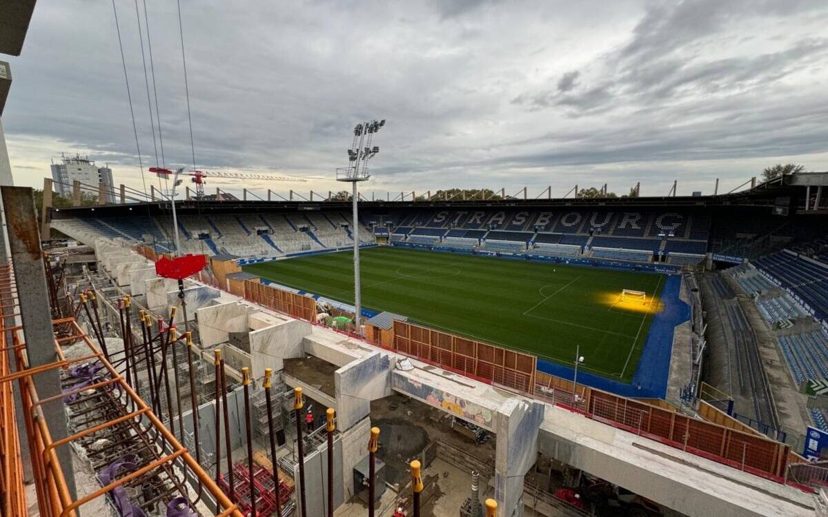 Le stade de la Meinau Saverne