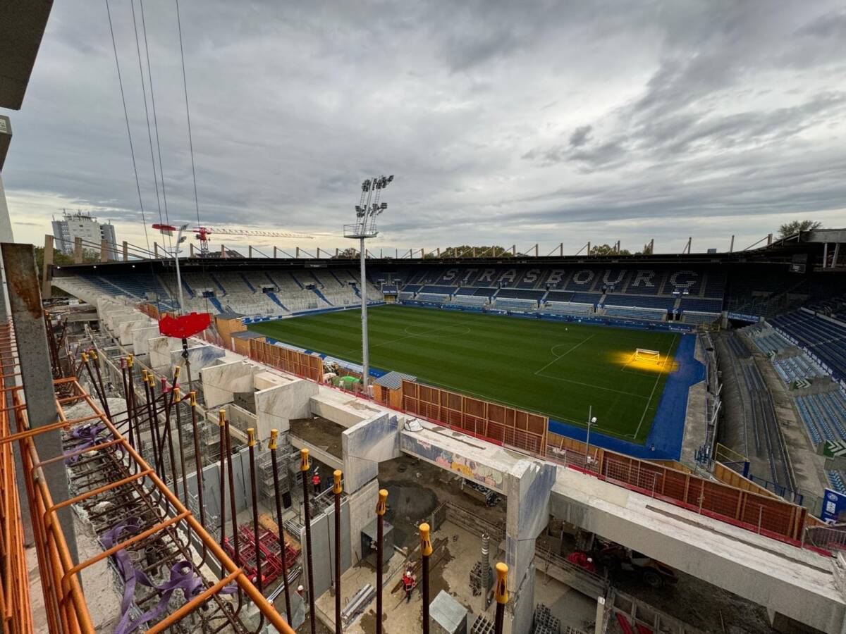 Le stade de la Meinau Saverne